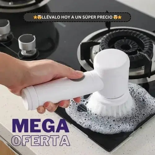 Cepillo Eléctrico Magic ® 3 en 1 🌀 Limpieza Rápida, Efectiva y sin complicaciones