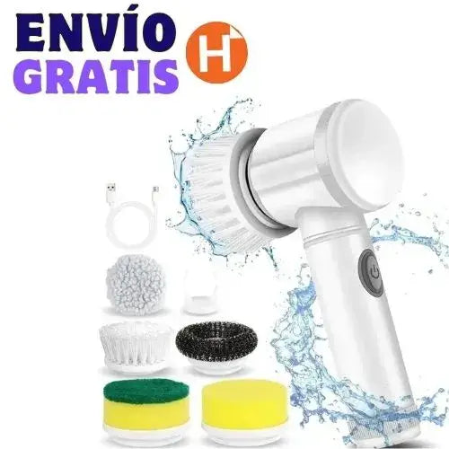 Cepillo Eléctrico Magic ® 3 en 1 🌀 Limpieza Rápida, Efectiva y sin complicaciones